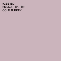 #CBB4BC - Cold Turkey Color Image